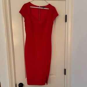 Express Scarlet Midi Dress